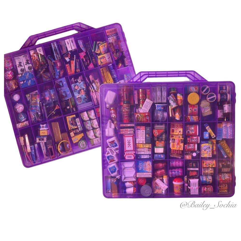 Mini Brand Bundle Including Carrying Case & Accessories